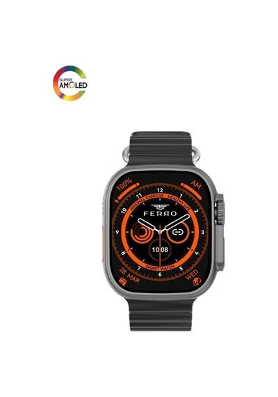 Ferro FSW1116-G Silikon Kordon Akıllı Saat (Distribütör Garantili)