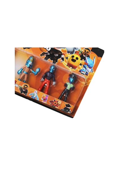 Brawl Stars 6'lı Koleksiyon Karakter Figür Seti 12 Cm Eklemli Oyuncak Kahramanlar Seti Brawl Stars