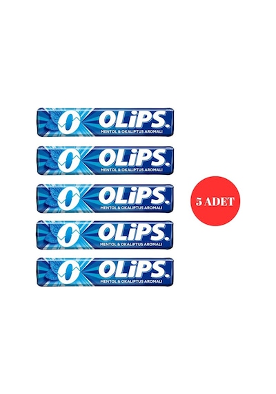 Olips Mentol Okaliptus Aromalı Bonbon Şekerleme 28 G 5 Adet