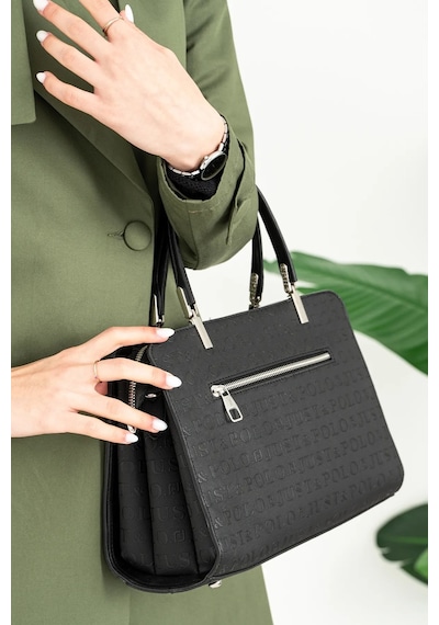 Just Polo Kadın Yeni Sezon El Ve Omuz Çantası 234079mh Siyah Yeni