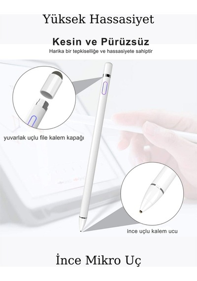 Wearfitpro Weafitpro Apple Cihazlara Uyumlu Pencil 3.nesil Tablet Kalemi