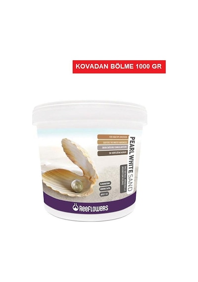 Reeflowers Pearl White Sand Akvaryum Kumu (1-1.5 Mm) 1 Kg Pws25k1