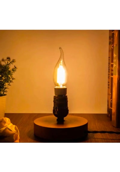Ct -4064 7w Gün Işığı 10 Adet Led Flament Kıvrık Buji