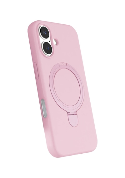Apple İphone 17 Regal Magsafe Standlı Kapak - Açık Pembe 0.2M-Çok Renkli