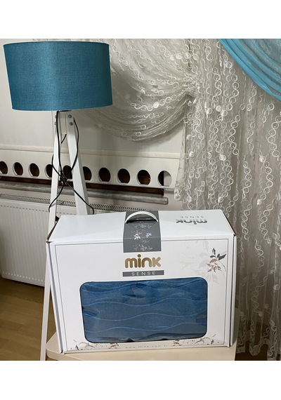 Sense 521 İndigo Battaniye Tek Kişilik