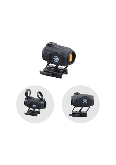 Vector Optics Maverick-ıv 1x20 Mini Rubber Armored Sop Siyah Red Dot Nişangah Siyah