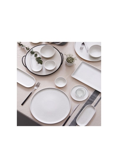 890671 Bone Nordic İris 28 Parça Kahvaltı Takımı Beyaz