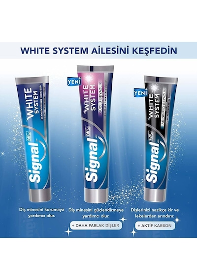 Signal White System Güçlü Beyazlık Diş Macunu 75 ML