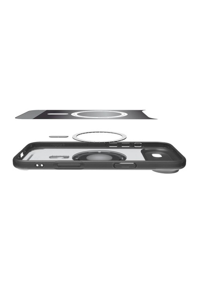 Spigen Apple iPhone Air İle Uyumlu Magsafe Kılıf Ultra Hybrid Mag Fit Classic Sararmaya Dayanıklı Siyah Şeffaf Kapak Spigen Apple iPhone Air İle Uyumlu Magsafe Kılıf Ultra Hybrid Mag Fit Classic Sararmaya Dayanıklı Siyah Şeffaf Kapak