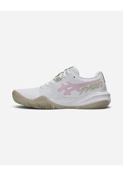 Asics Gel-challenger 15 Padel Kadın White/flash Coral Tenis Ayakkabısı 1042a296-102 Krem