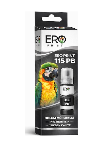 Epson Ecotank L8160 Uyumlu Foto Siyah Mürekkep 70ml