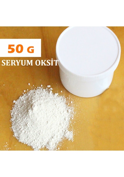 Seryum Oksit Araba Cam Çizik  Beyaz 50 G