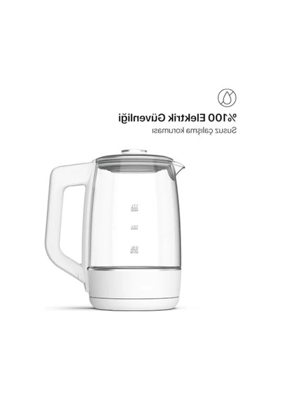 Akıllı Su Isıtıcısı, Paslanmaz Çelik, 1.7 Lt Açık Gri