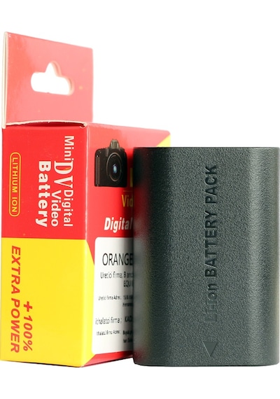 Raypro Orange 60D 70D 80D 7D 6D 5D Mark II III Iv için Batarya Lp-E6 (N)