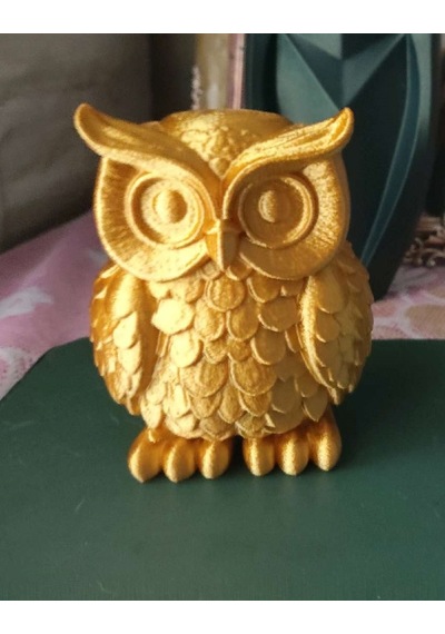 Minimal Baykuş Biblosu Hediyelik Doğal Masaüstü Ev Dekorasyonu 15 Cm