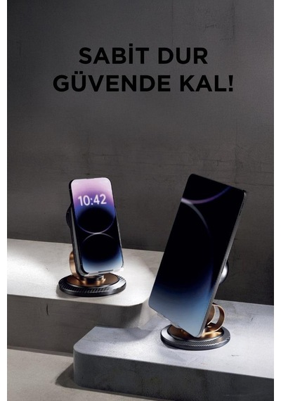 Torima JX-061 Kablosuz Hoparlör Manyetik Telefon Tutucu Siyah