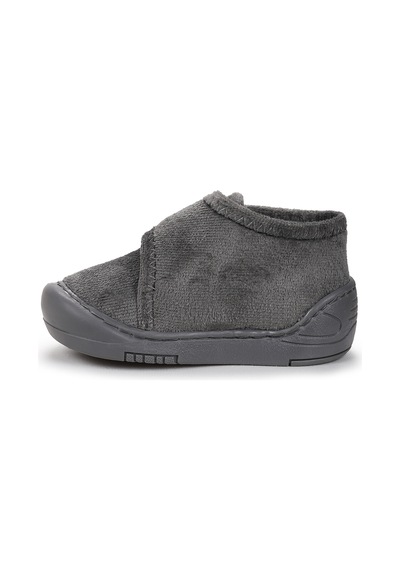 Kiko Kids Petri Günlük Işıklı Kız Bebek Ev Okul Kreş Panduf Gri Gri