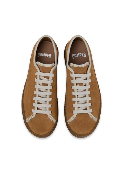 Camper K201824 Peu Terreno Sneakers Kahverengi Kadın Spor Ayakkabı Kahverengi