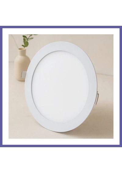 Bezos Yuvarlak Led Slim Panel 18w 1980 Lm Sıva Altı Nıda Çok Renkli