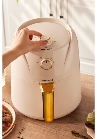 Homend Airfryday 2504H 8 Farklı Programlı, Yağsız Fritöz 4.3 Litre Airfryer