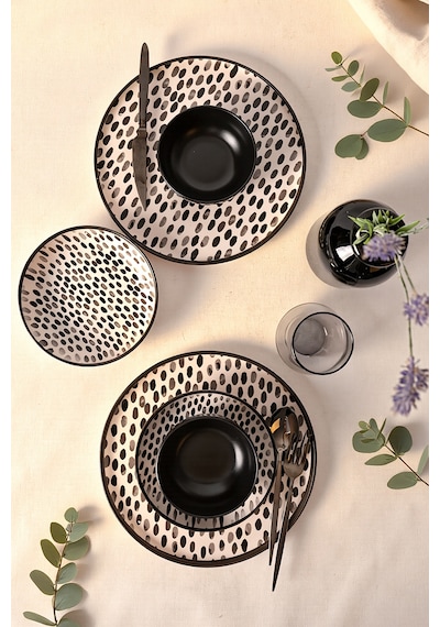 Shadow Nordic Yemek Takımı 6 Parça 2 Kişilik 21434 Çok Renkli