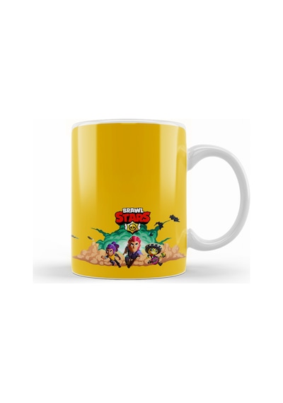 Brawl Stars Kupa Bardak Porselen No27059 Karışık