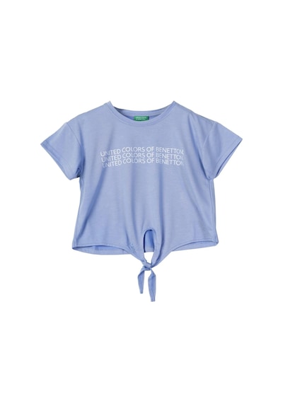 United Colors Of Benetton Benetton Kız Çocuk T-shirt 09308 Mavi