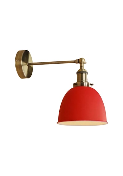 Mylights Retro Rustik Mafsalı Hareketli Duvar Lambası Aplik Kı Diğer