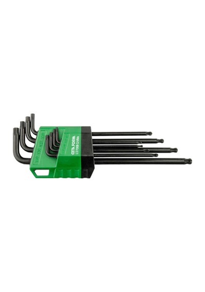 8 Parça Topbaşlı Torx L Anahtar Takımı Uzun - Lt/700b