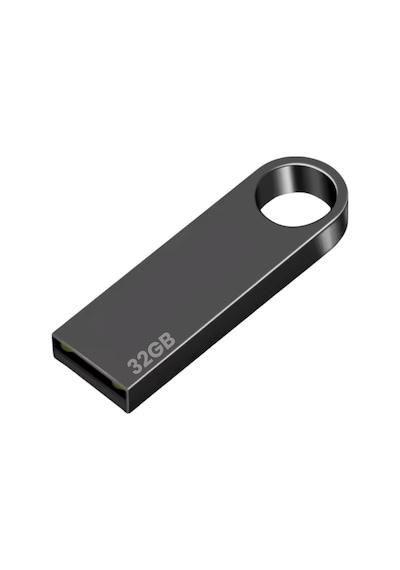 32gb Usb 2.0 Flash Bellek Metal Kasa Hızlı Depolama Taşınabilir
