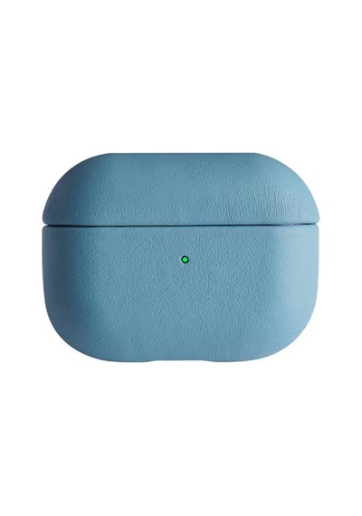 Apple Airpods Pro 2 2.nesil 405 Deri Kılıf - Sierra Blue Sierra Mavi