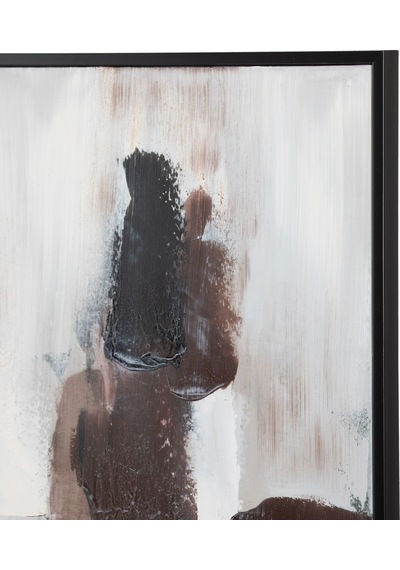 Pulse Çerçeveli Yağlıboya Tablo 100x100 Cm