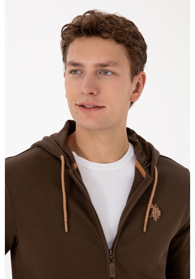 U.S. Polo Assn. U.s. Polo Assn. Erkek Kahverengi Hırka Örme 50313748-vr029