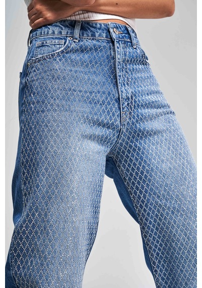 Itsbasic Kadın Mavi Renk Doris T3-2s5-4 Parlak Taşlı Straight Fit Yüksek Bel %100 Koton Tasarım Denim Jean Mavi T3-2s5-4 Itsbasic Kadın Mavi Renk Doris T3-2s5-4 Parlak Taşlı Straight Fit Yüksek Bel %100 Koton Tasarım Denim Jean Mavi T3-2s5-4