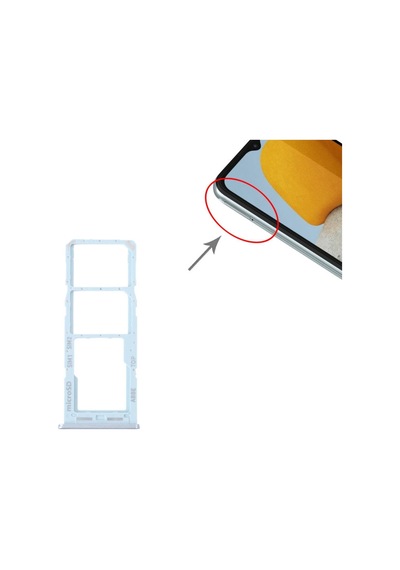 Samsung Galaxy Uyumlu M23 Sim Kart Tepsisi Sm-m236b Mavi