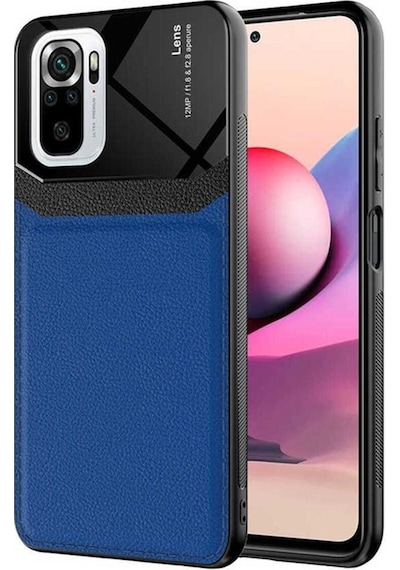 Xiaomi Redmi Note 10s Kılıf Zore Emiks Kapak Lacivert