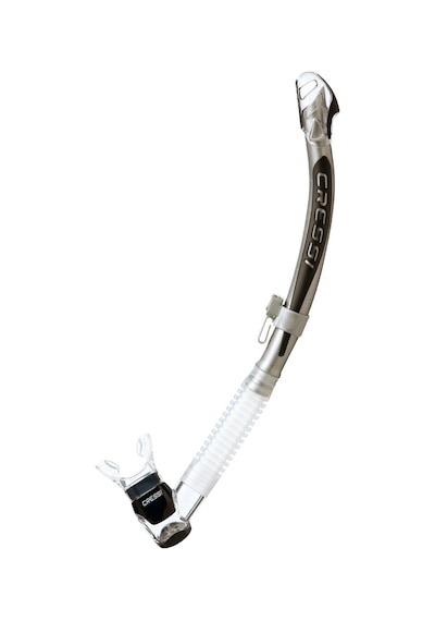 Cressi Corfu Şnorkel Clear/sılver/black Çok Renkli