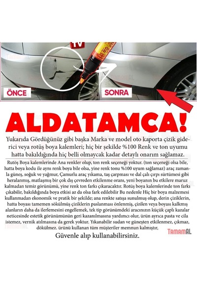 Marvy Araç Kaporta Rötuş Siyah Boya Kalemi (Çok Kaliteli) Japon
