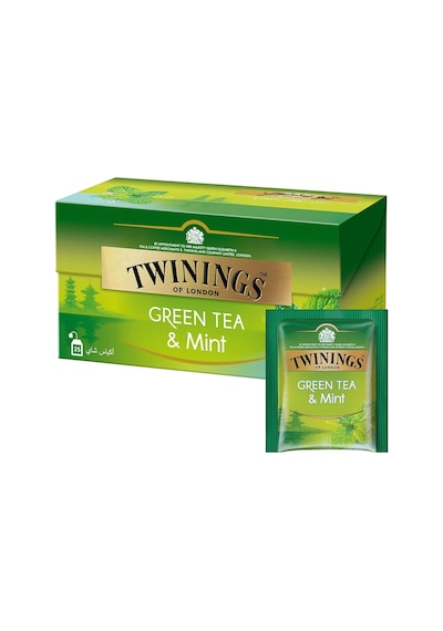 Twinings Naneli Bardak Poşet Yeşil Çay 25'li