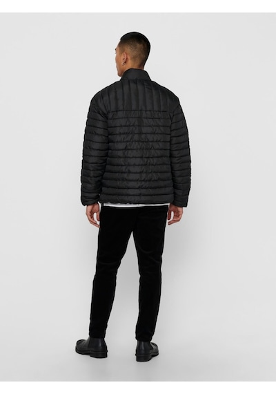 Only & Sons Paul Erkek Siyah Şişme Mont - 22015122 001