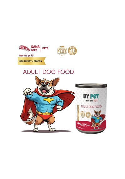 Dana Etli Yavru Yaş Köpek Maması 1 Adet -415 Gram Konserve 2li Paket