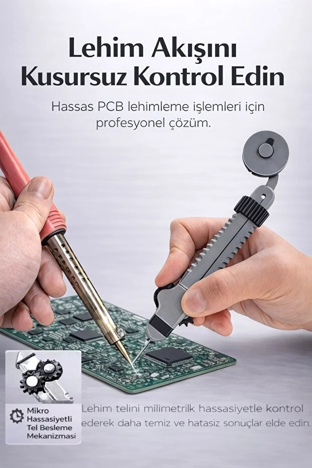 Lehim Teli Kontrollü Besleme Kalemi