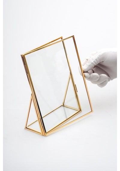 Resim & Fotoğraf Çerçevesi 30x20cm Pirinç & Gold