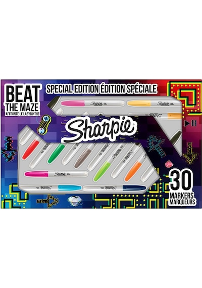 Sharpie Fine Permanent Markör 30 Lu Labirent Çok Renkli