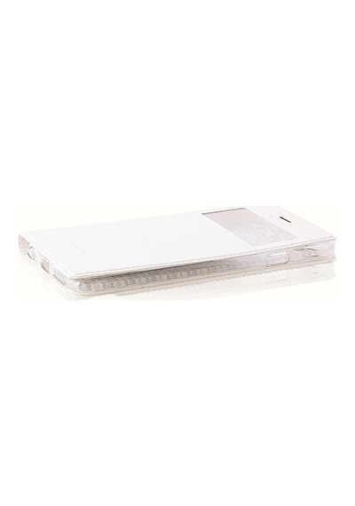 Apple Uyumlu iPhone 6 / 6S Vılı Cüzdanlı Ve Standlı Kılıf Beyaz