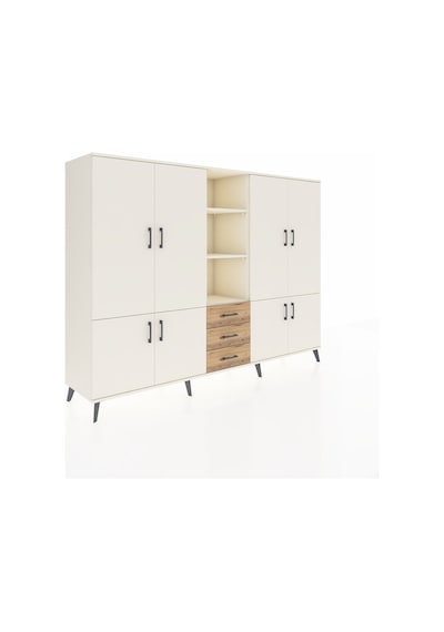 Hyperion Dolap 11 Raflı 3 Çekmeceli 8 Kapaklı 220x44x163 Aytaşı-a Aytaşı-aytaşı/çam Hyperion Dolap 11 Raflı 3 Çekmeceli 8 Kapaklı 220x44x163 Aytaşı-a Aytaşı-aytaşı/çam