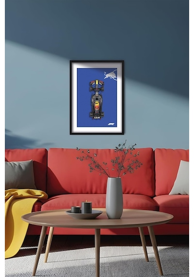 Kartpost3r Formula F1 Red Bull Team Tablo Poster No:0053 Çerçevesiz