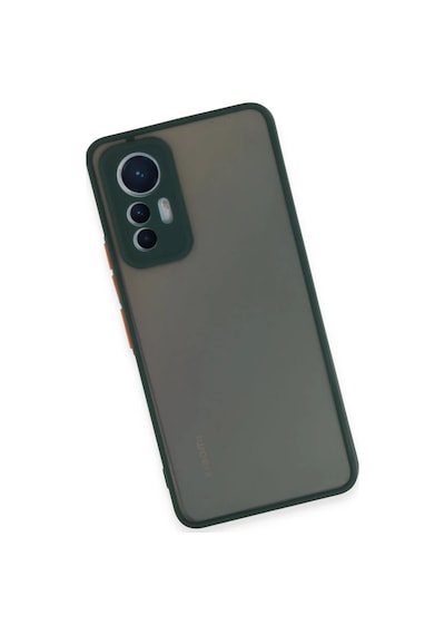 Gees Global Mi 12 Lite Kılıf Montreal Silikon Kapak - Yeşil Gbzs