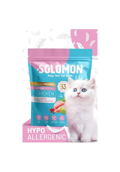 Kitten Yavru Tavuklu Süper Premium Kedi Maması 1,5 Kg - Hipoalerjenik - Düşük Tahıllı - Yüksek Hayvansal Protein