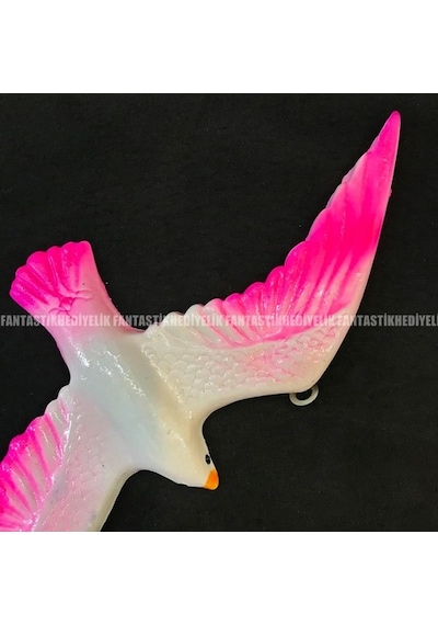 3Lü Martı Kuş Nazar Boncuk Polyester Bahçe Balkon Kapı Duvar Süs (360110645)